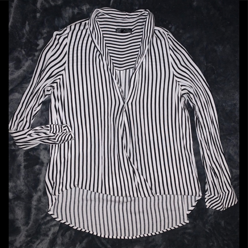 Zara strip shirt